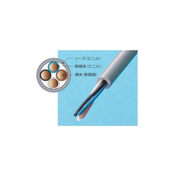 4芯電話線 先行配線用埋込型電話線