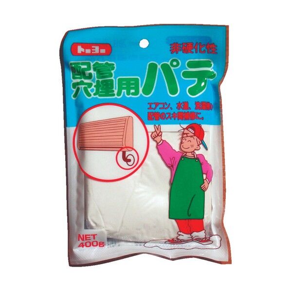 【期限切れ間近品】配管・穴埋め用パテ白400g