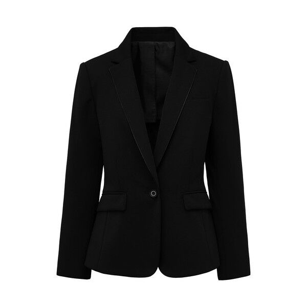 テーラードジャケット レディース 事務服 ブラック 15