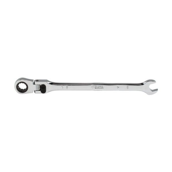 ロング首振りロッキングコンビネーションラチェットレンチ 10mm シルバー 46803 1丁