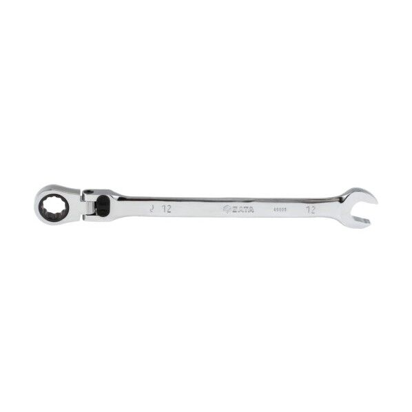 ロング首振りロッキングコンビネーションラチェットレンチ 14mm シルバー 46807 1丁