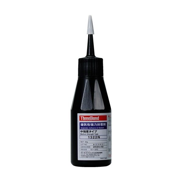 【期限切れ間近品】 嫌気性強力封着剤 中強度・速硬化タイプ TB1322N 50g 赤色 1322NA