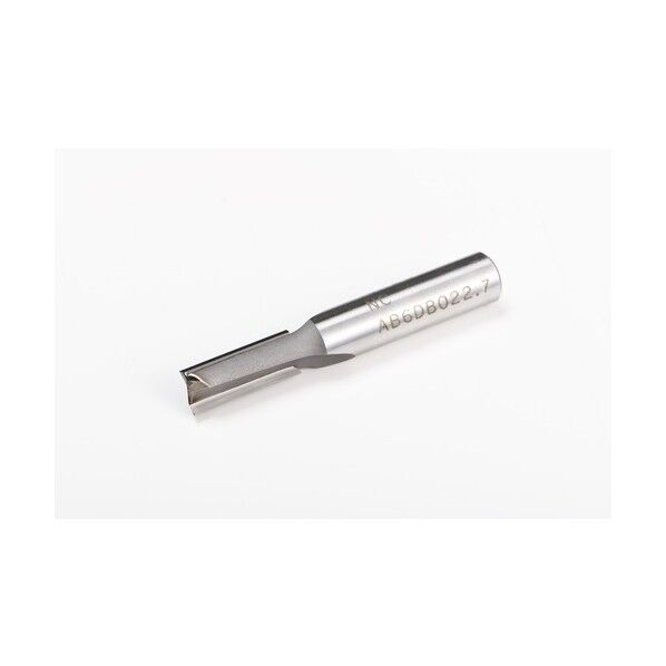 樹脂･木工用 超硬ストレートルータビット ダイヤビット 付刃型 8Dx25Lx12Sx2P