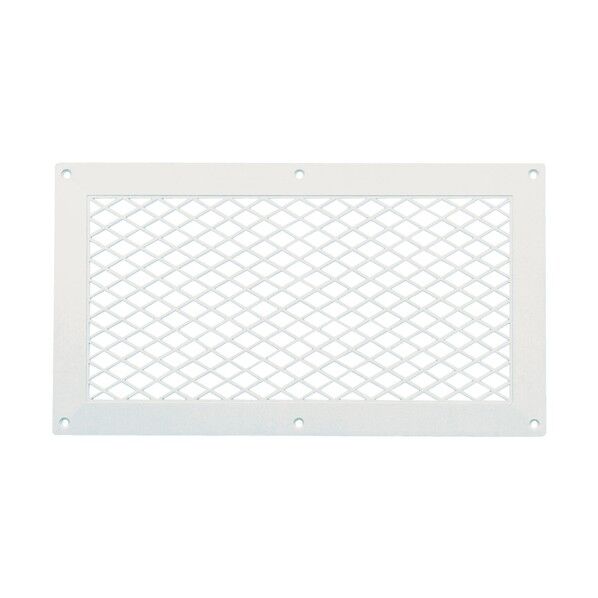 SK-NP-200x400 ステンレス網付軒天換気グリル