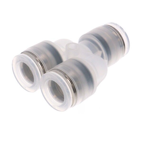 チューブフィッティング PP/SUS304 ユニオンワイ 12mm シールゴム:FKM クリーンルーム包装仕様