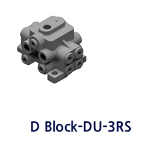 ※法人専用品※パルサールブ社 自動給油器 グリス用分配弁 3ヵ所用 自動給油器 DU-3RS 0