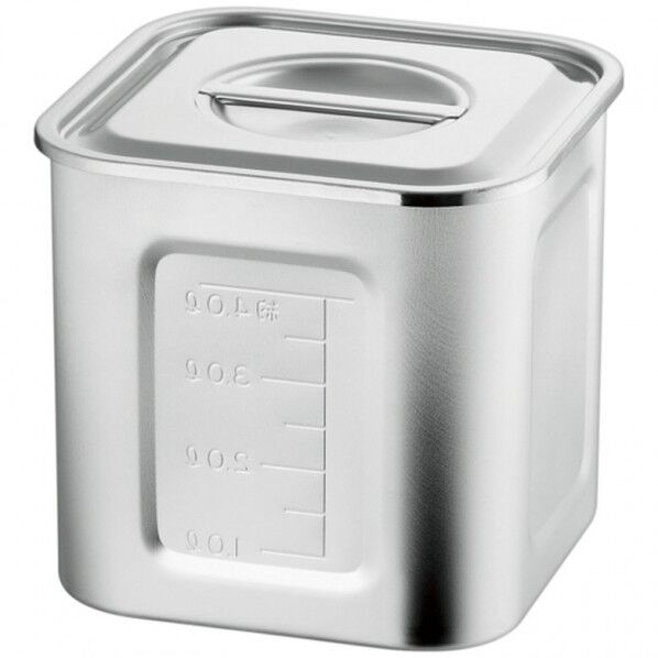 AG 21-0目盛付角キッチンポット 12cm(1.6L) 1個