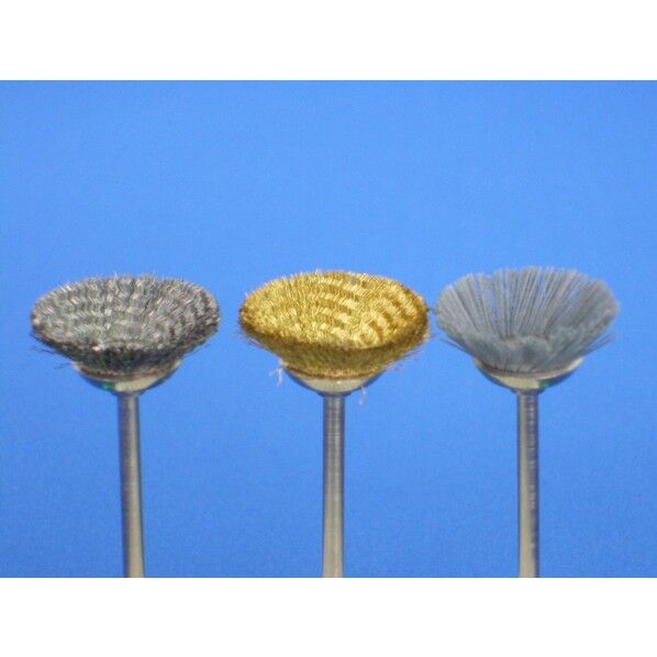 軸付ベベルブラシ B5117 5本