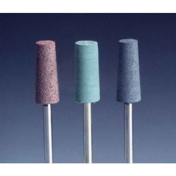 軸付グリーンカーボランダムゴム砥石 10コイリ R3211 1点