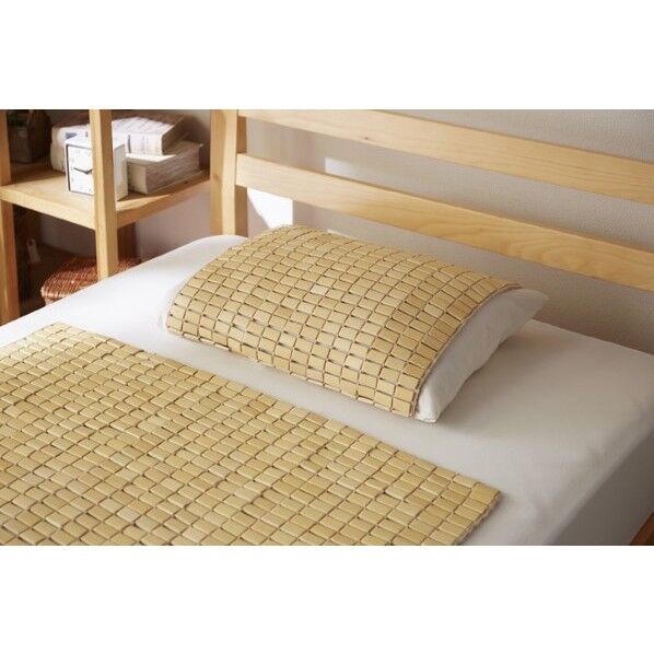 天然素材 『竹から出来た敷パッド』 45×45cm 枕用 1100740012101 45×45cm 64-8017-04 1点