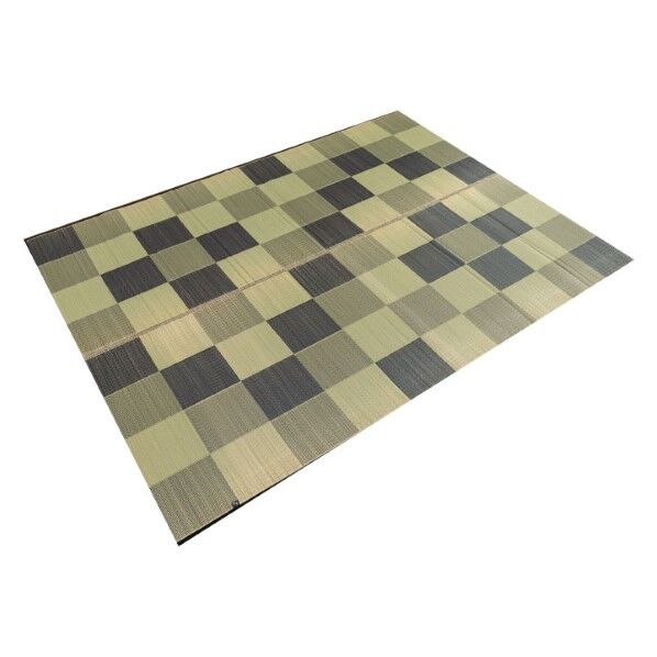 ブロック 国産 江戸 グレー 江戸間4.5畳 4117704 1枚