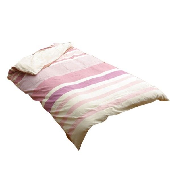 布団カバー 洗える インド綿使用 『コロン(サラン)NSK 敷き布団カバー』 ピンク シングル 約105×215cm 1190221220104 ピンク 105×215cm 64-8028-36 1点