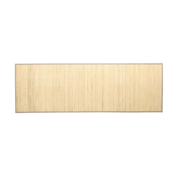 バンブー 竹 マット 無地 シンプル 『ローマ』 50×200cm 1100130183401 ナチュラル 50×200cm 64-8016-31 1点
