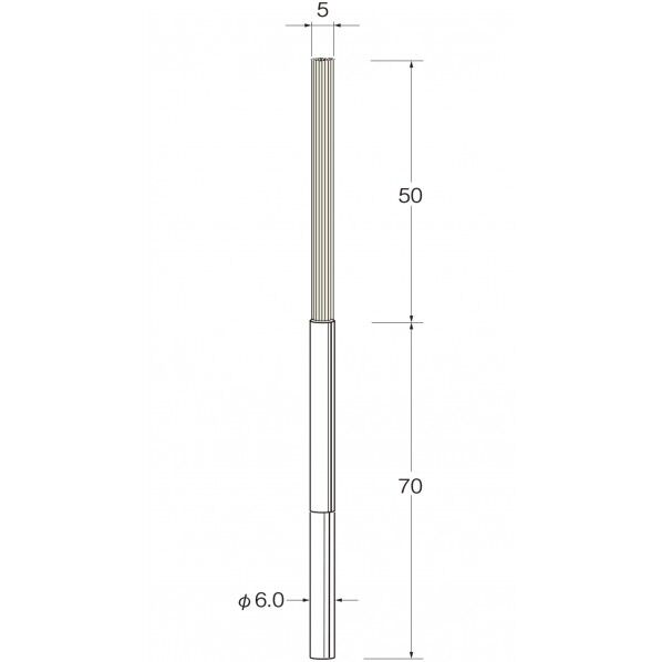 クリストンブリッスルφ5x50(交差穴用#1000) B9076 1点