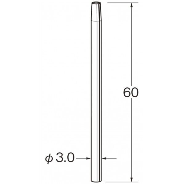 ラビン砥石ネジ込み式ロングシャンク 5コ入 R4851 1点