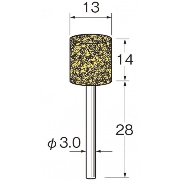 ソフトラップ 軸付き型(#120) 5コ入 S2801 1点
