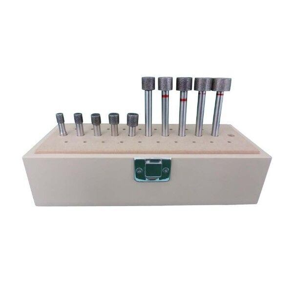 機械研削用ボラゾン砥石セット 10本入 N0062 1点