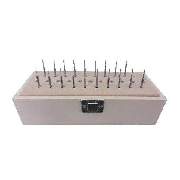 スチール鋼ツイストドリルセット 19本入 T0011 1点