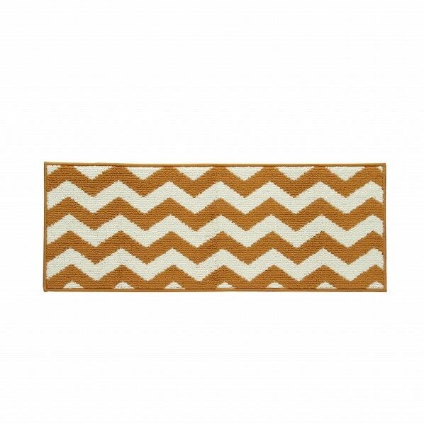 キッチンマット 『ウェイク』 約45×252cm 1310590295901 イエロー 45×252cm 64-8035-55 1点