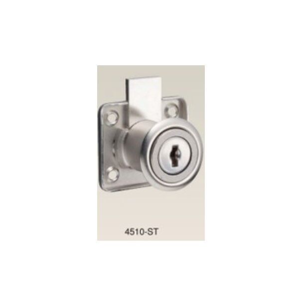 キー2本付アルファ 4510-ST 引出し錠