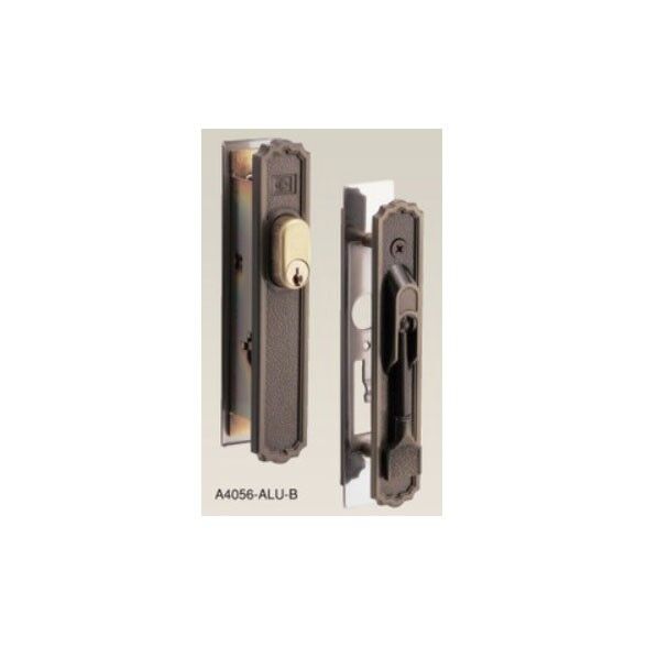 引戸用取替錠 キ-3本付アルファA4056-ALU-Bユニバーサル