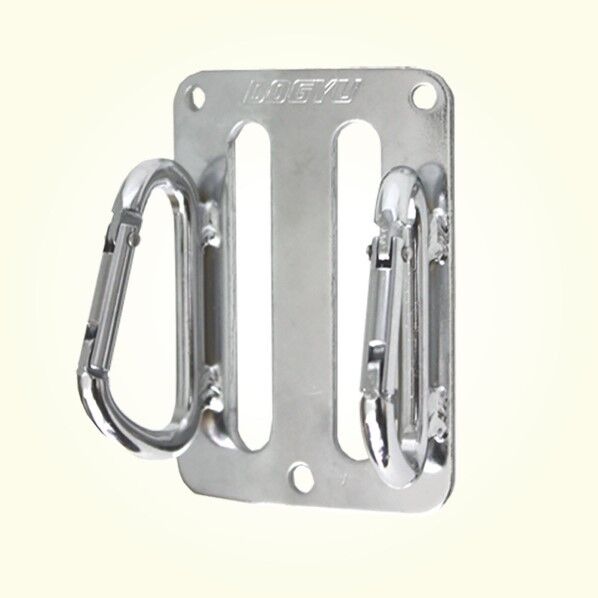 メッキWカラビナフック (S)6X60mm F-66(SxS) 1個