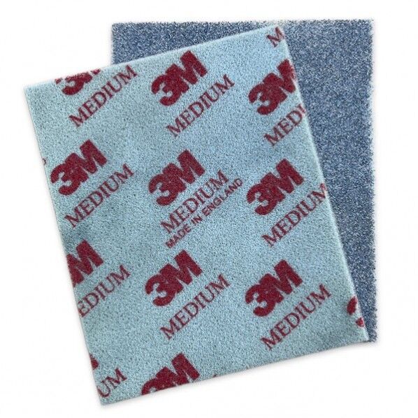 3M スポンジ研磨材 マイクロファイン 超極細目 #1200~#1500 115×139×5mm #5085 1個