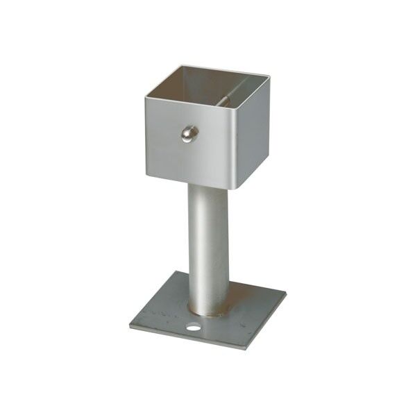 HH6-100BK柱受け 角型 ボルト式 100角