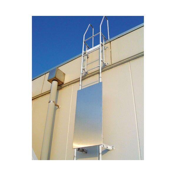 左吊元SUS PSステップ用 昇降禁止板