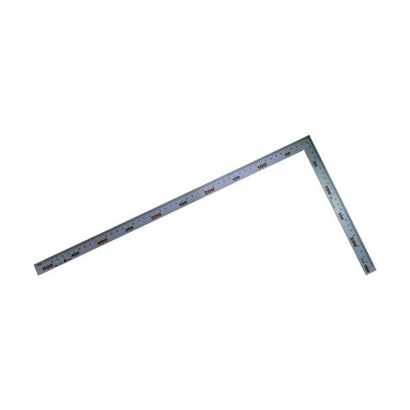 曲尺厚手広巾建築・鉄工用表裏cm目盛外側4段JIS(さしがね) 50cm 11487 1点