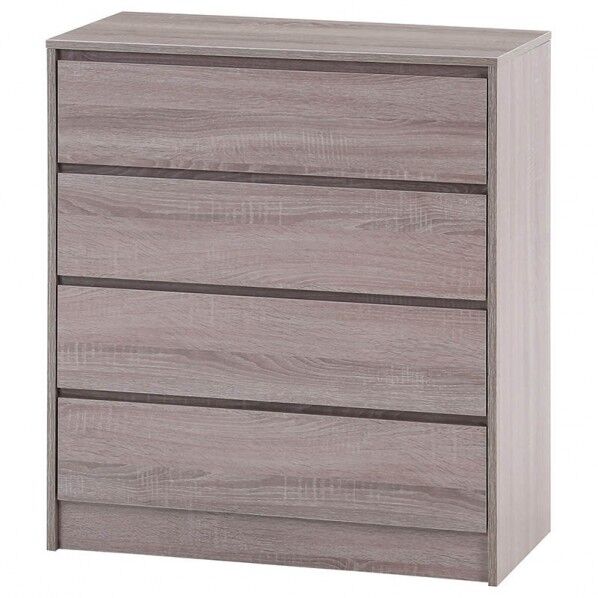 フジボウエキ 工具不要4段チェスト GY 約幅805×奥行400×高さ900mm グレー 99455 1台...