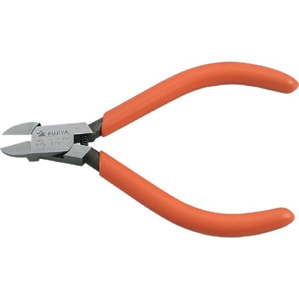 ミニテックプラスチックニッパ（バネ付）１１０ｍｍ