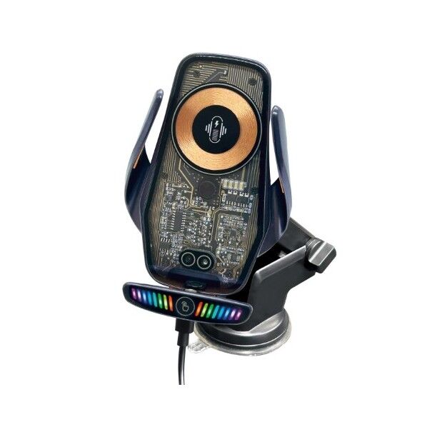 自動開閉スマホホルダーワイヤレス充電 (BP-B009  スケルトン 12/24V