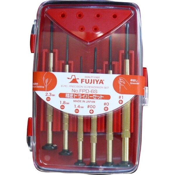 FPD-6S精密ドライバーセット6本組