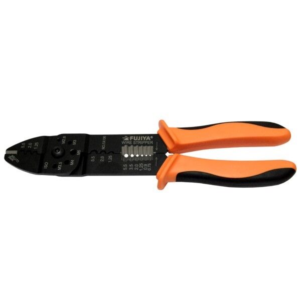 万能電工ペンチ220mmファストン・裸端子用 FA106 1丁