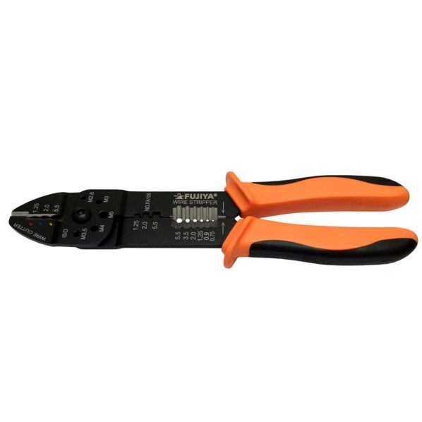 万能電工ペンチ 絶縁・ファストン端子用 220mm FA105 1丁