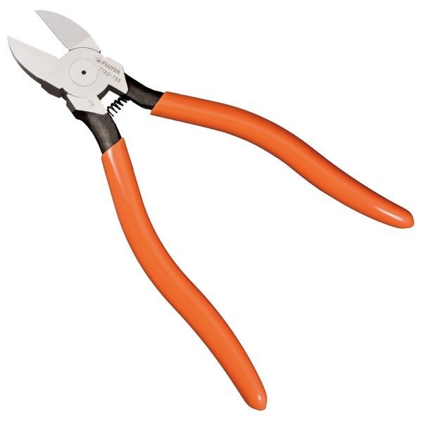 電工VAニッパ(ストレート刃・バネ付き) 185mm 77AS-185 1丁