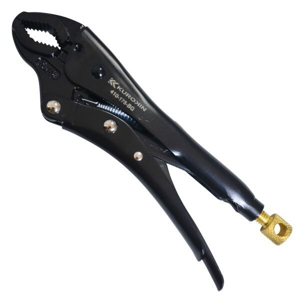 ロッキングプライヤー(パイプ用・黒金)