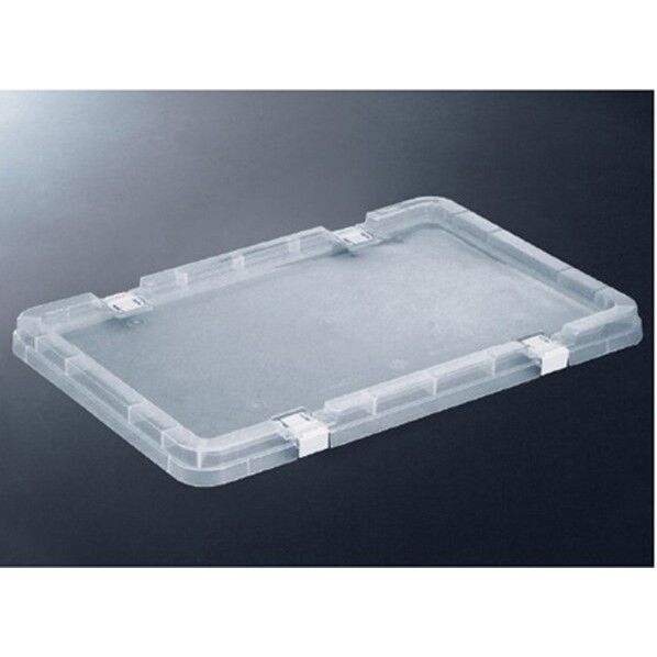 ST型コンテナーST-28Bロック蓋透明 TM 604 x 403 x 39 mm ST-28BRF 1