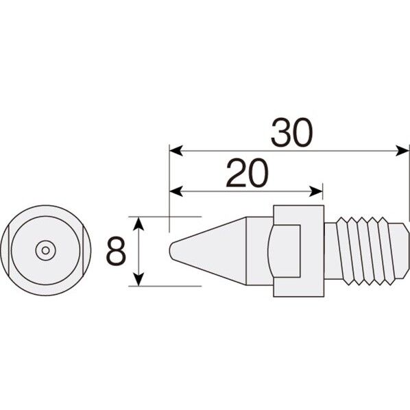 ノズル(HS-801用)0.8MM HS-811 1