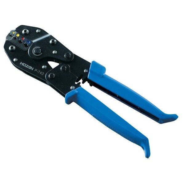 ホーザン 圧着ペンチ 絶縁被覆付圧着端用 P-743 1個