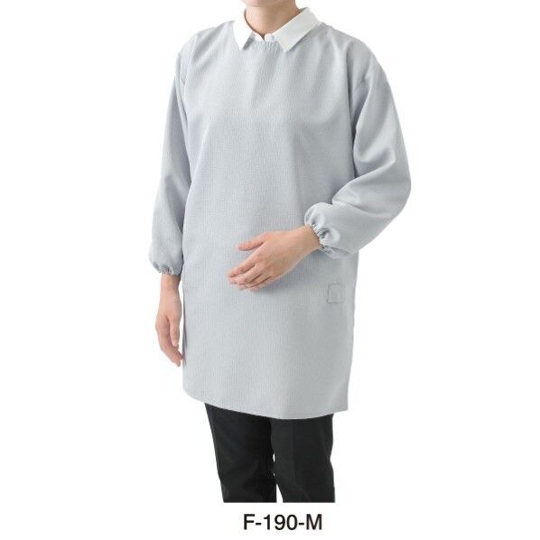 ESD袖付エプロン F-190-M 1個