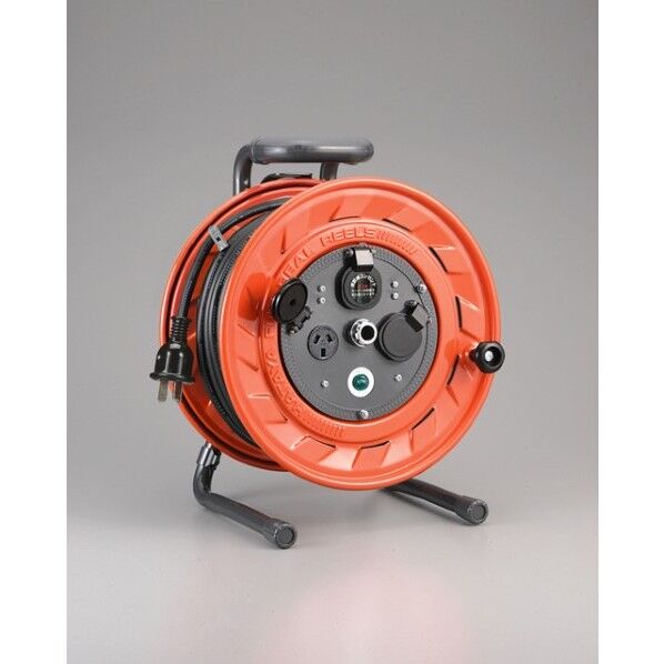 単相200V型コードリール電工ドラム・電工リール AP-302K 1点