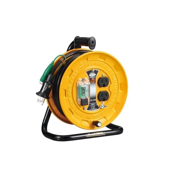 ハタヤJT-3型ブレーカーリール単相100V10mアース付