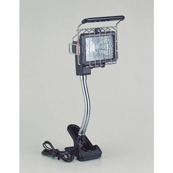 ミニハロゲンライトクリップ付投光器