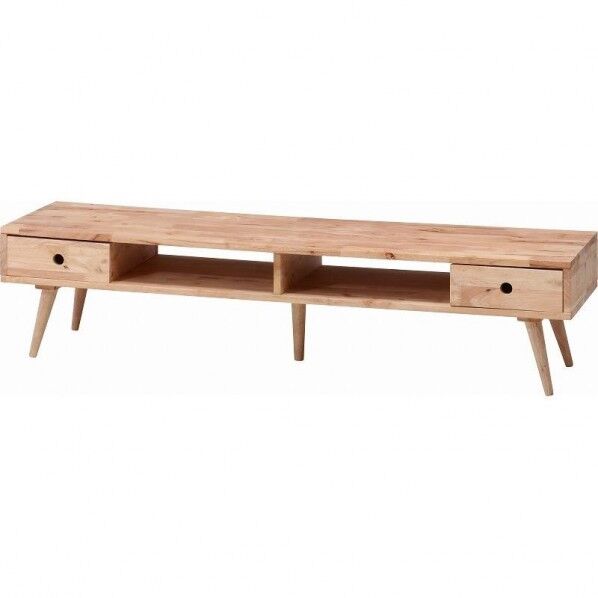 フジボウエキ Natural Signature TVボード 約幅1500×奥行400×高さ365mm ナチュラル 37033 1台...