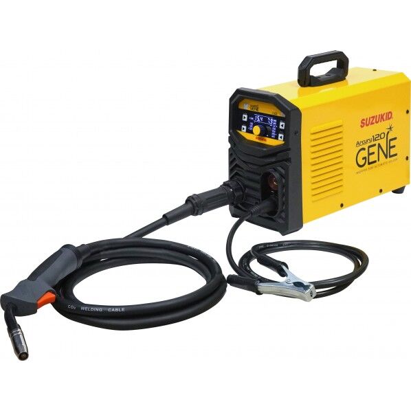 100V専用インバーター半自動溶接機アーキュリー120ジェネ