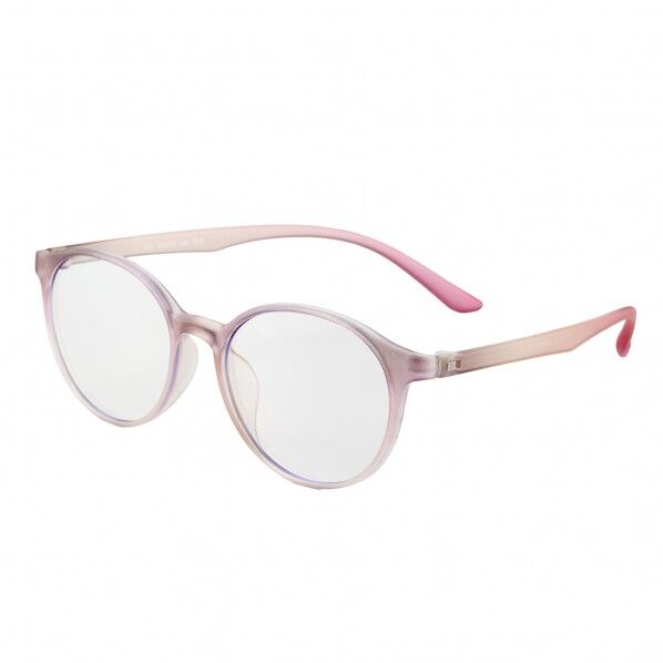 MATERIA DESIGN リーディンググラス 眼鏡 グレーピンク 度数+4.0