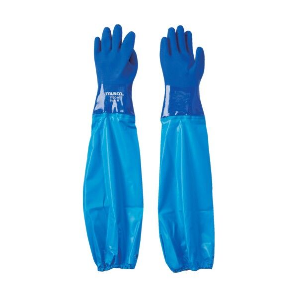 腕カバー付耐油手袋