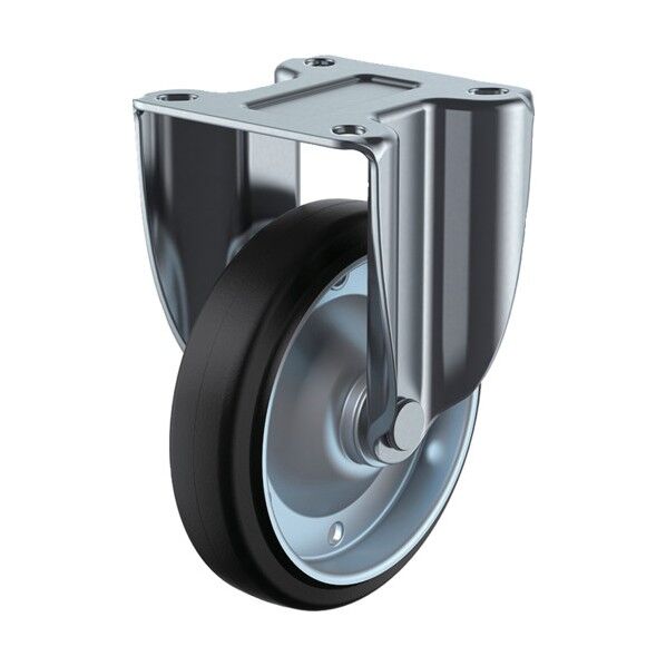 K2型キャスター 固定車プレート式 WPK2-125 1個